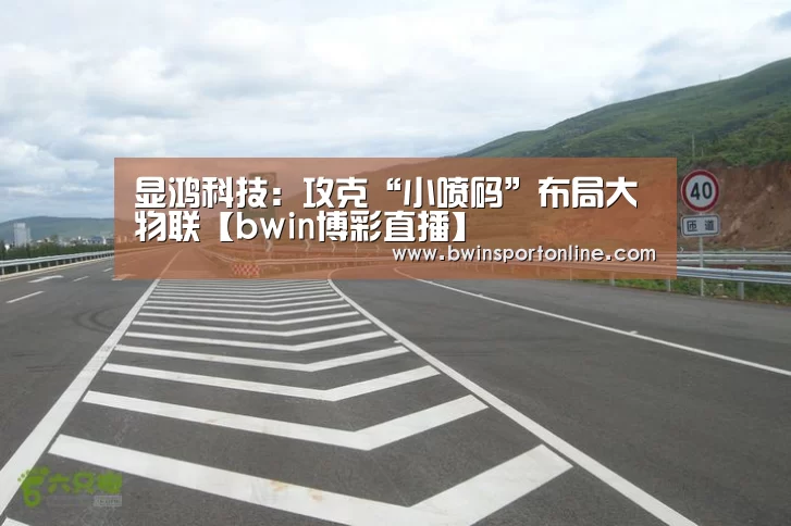 显鸿科技:攻克“小喷码”布局大物联【bwin博彩直播】(图2) bwin博彩官网