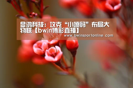 显鸿科技:攻克“小喷码”布局大物联【bwin博彩直播】(图1) bwin博彩官网
