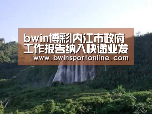bwin博彩|内江市政府工作报告纳入快递业发展内容(图2) bwin博彩